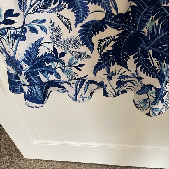 Talbot’s TropicalPalm Sheath with Ruffled Hem - Picture 6 of 10